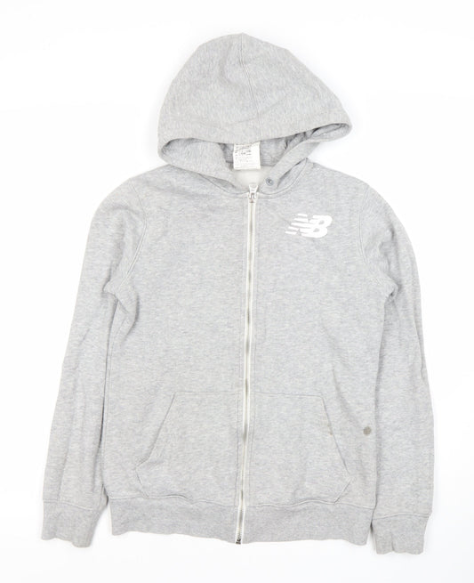 New Balance Women's Grey Full Zip Hoodie XS