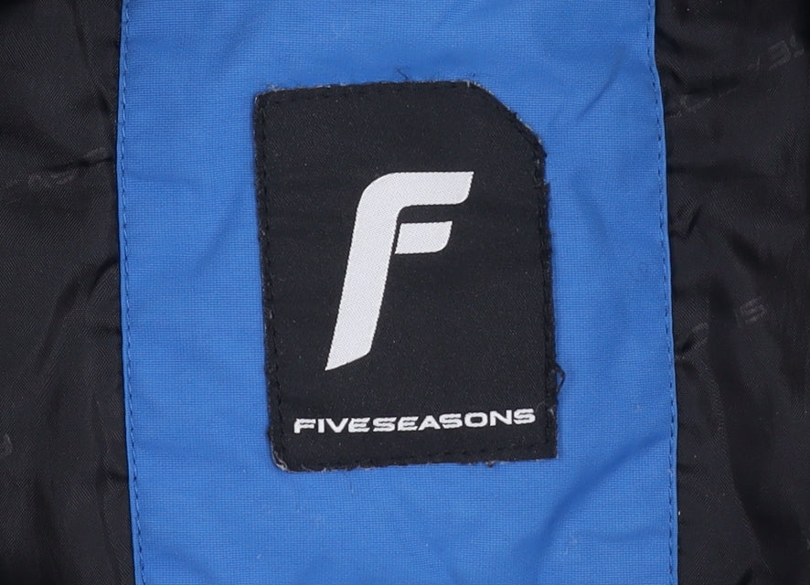 Five Seasons Boys Blue Colourblock Jacket 15-17 Years Winter