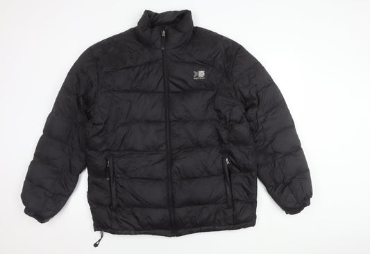 Karrimor Men's Black L Puffer Jacket Full Zip