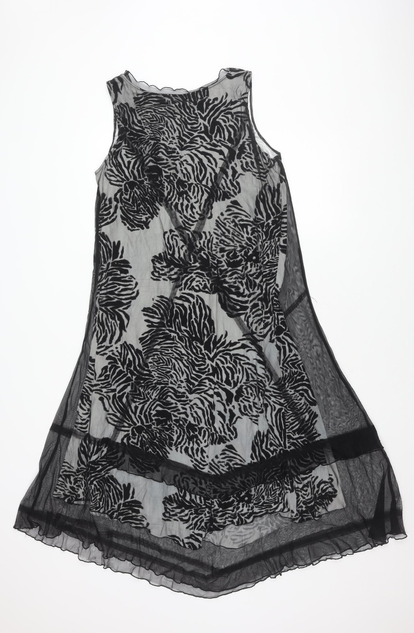 Betty Barclay Womens Sleeveless Animal Print Dress Size 18