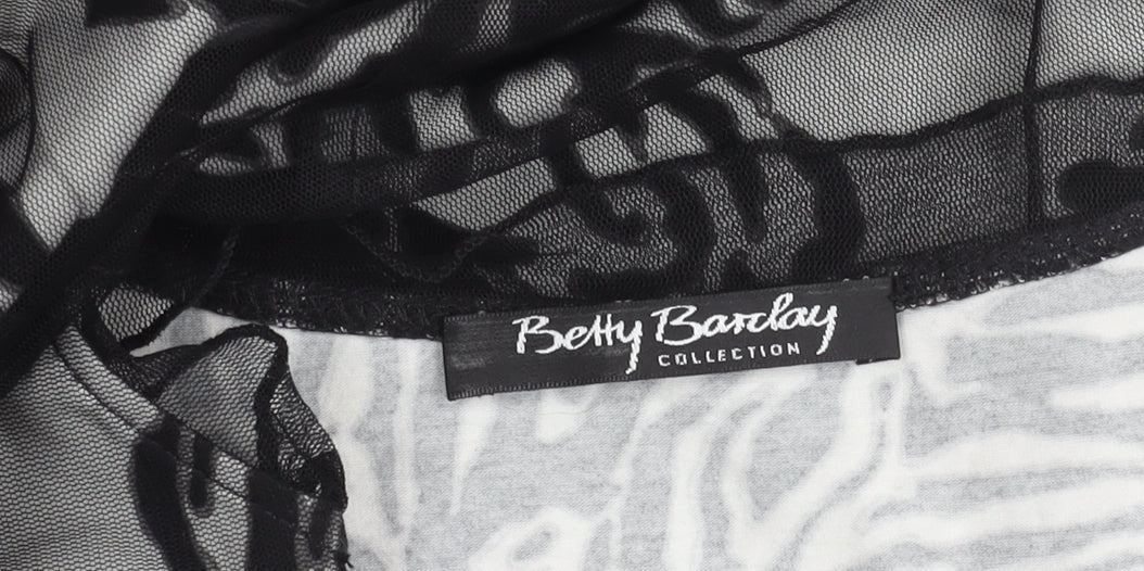 Betty Barclay Womens Sleeveless Animal Print Dress Size 18