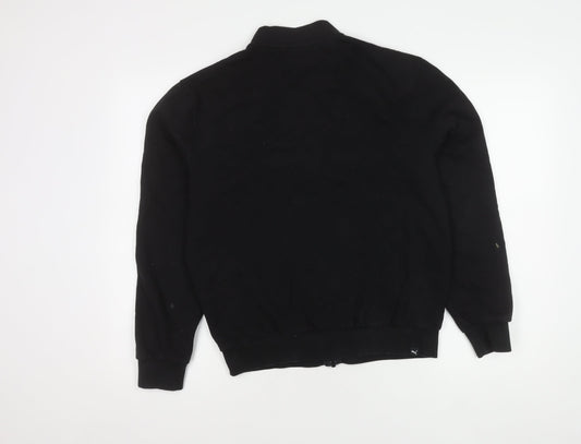 Puma Men’s Black Bomber Jacket Size S