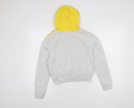 NBA Girls Grey Yellow Lakers Hoodie 11-12 Years Pullover