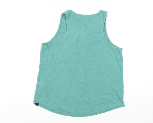 Superdry Unisex Green Tank Top M