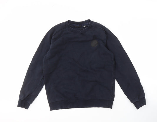 DKNY Men's Black Pullover Sweatshirt S