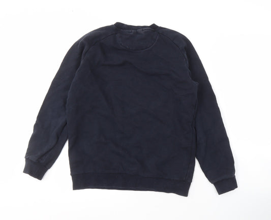 DKNY Men's Black Pullover Sweatshirt S