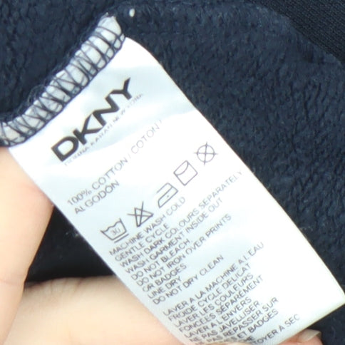 DKNY Men's Black Pullover Sweatshirt S