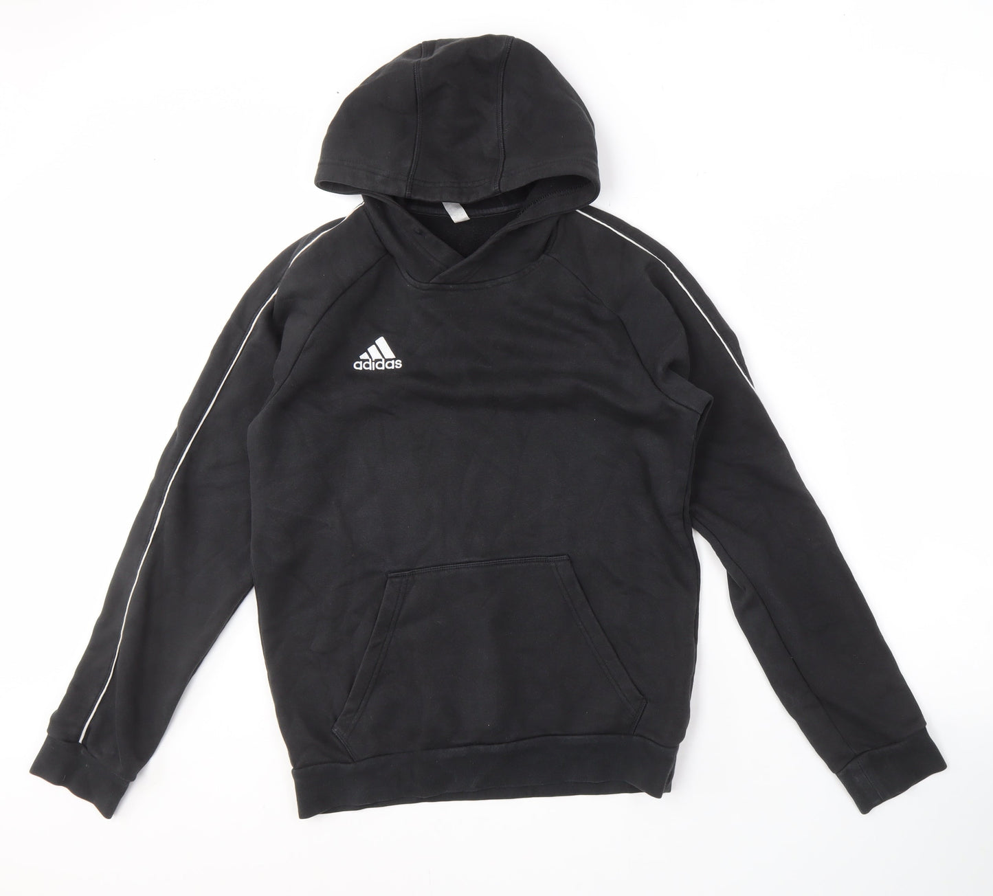 Adidas Men's Black Hoodie Pullover Size S Logo