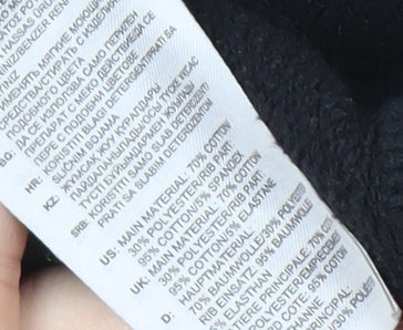 Adidas Men's Black Hoodie Pullover Size S Logo