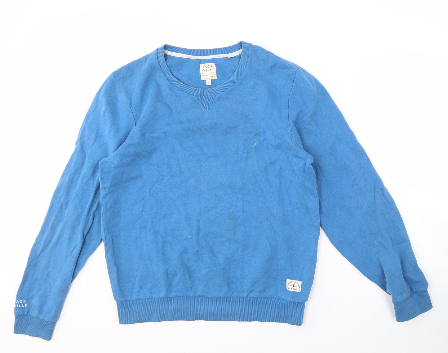 Jack Wills Men's Blue Pullover Sweatshirt M
