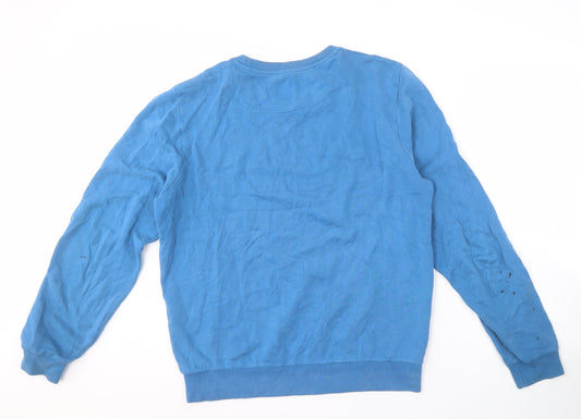 Jack Wills Men's Blue Pullover Sweatshirt M