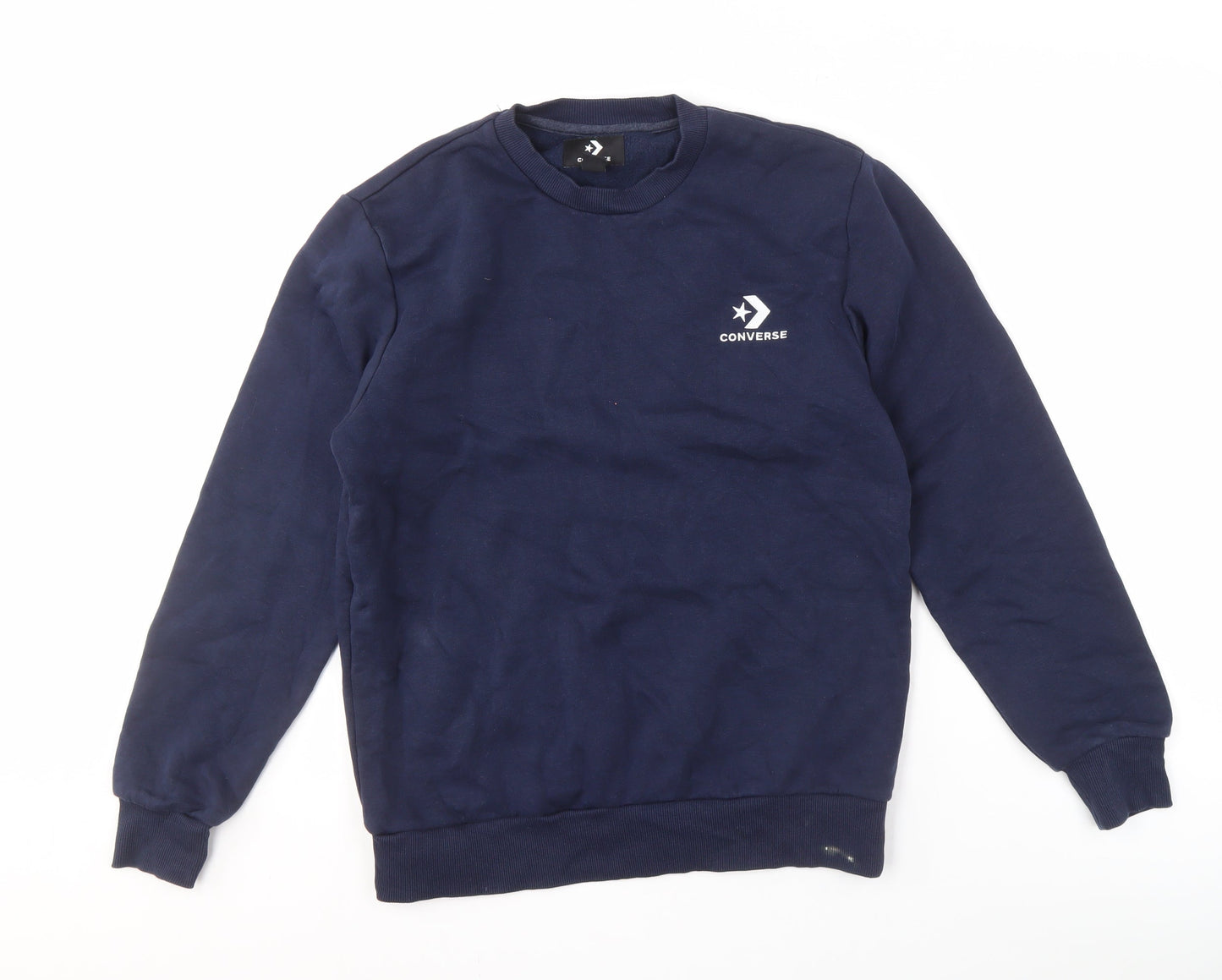 Converse Men's Blue XS Pullover Sweatshirt