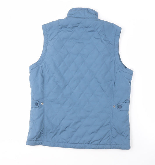 Craghoppers Women's Blue Quilted Waistcoat, Size 12, Outdoor