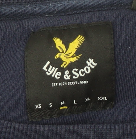 Lyle & Scott Men's Blue Pullover Sweatshirt M