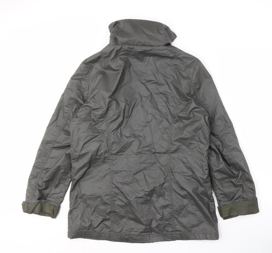 World of Basics Grey Men's Jacket Size 42 Mid-Length