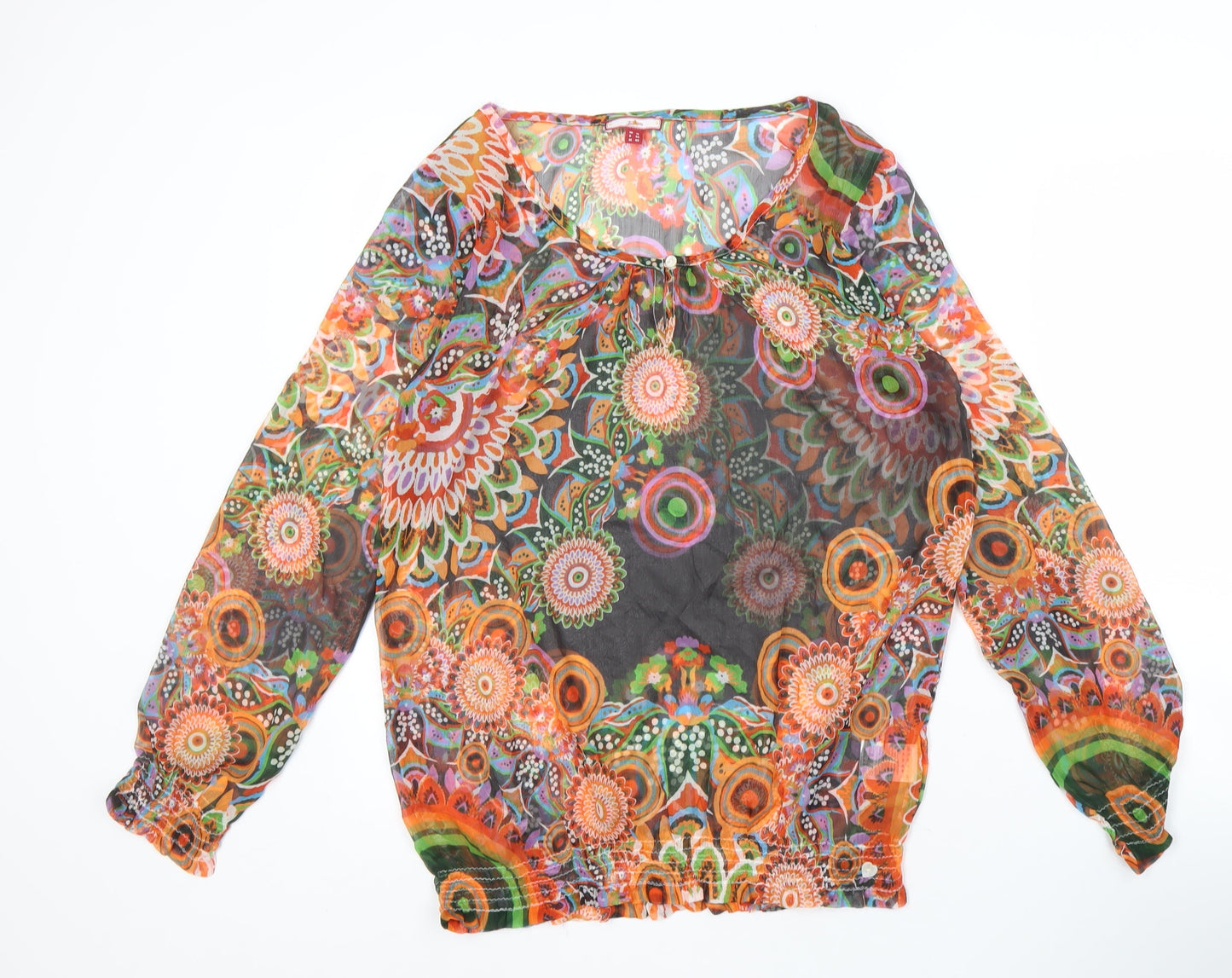 Joe Browns Women's Multicoloured Floral Blouse UK 14