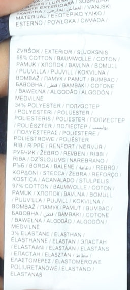 Puma Men's Blue Joggers, Size S, Cotton Blend