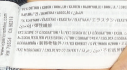 Hollister Women's Blue Distressed Denim Jacket XS