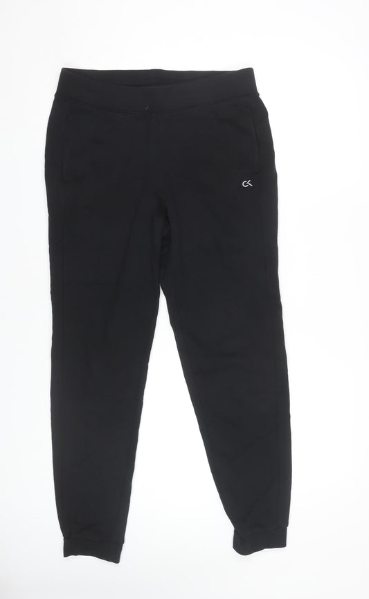 Calvin Klein Men's Black Joggers Size M, Casual & Trendy