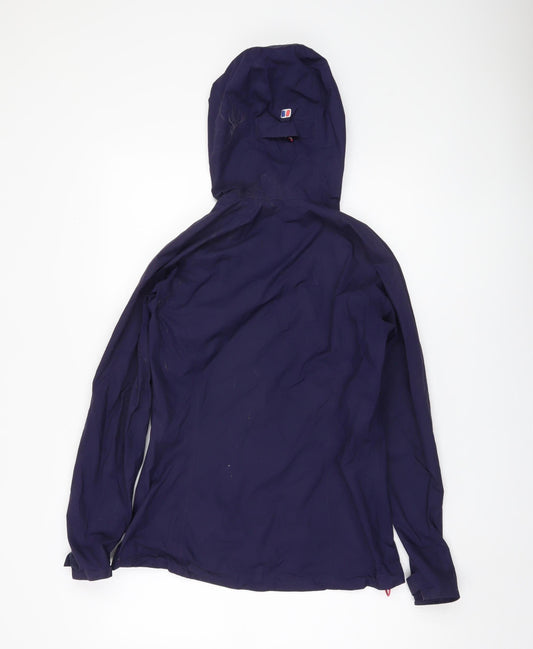 Berghaus Women's Blue Rain Jacket Size 8 Waterproof