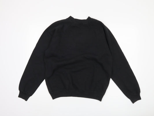 Hard Rock Cafe Unisex Black Pullover Sweatshirt L