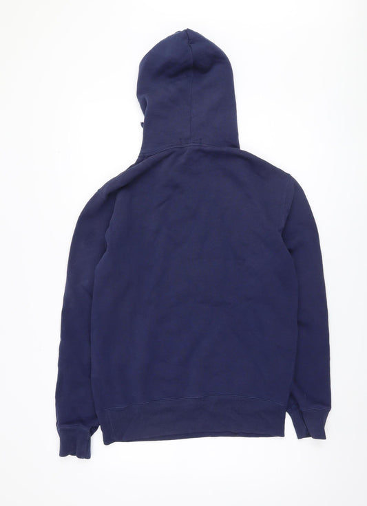 Ralph Lauren Men's Blue S Hoodie, Graphic Print