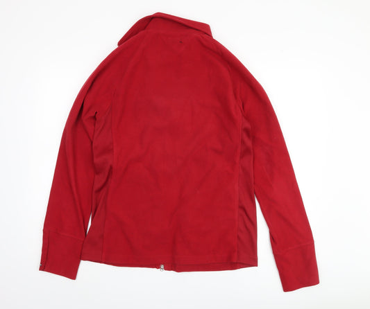 Tommy Hilfiger Men's Red Polyester Jacket Size 44