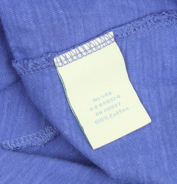 Boden Women's Blue Sleeveless Cotton Dress UK 10