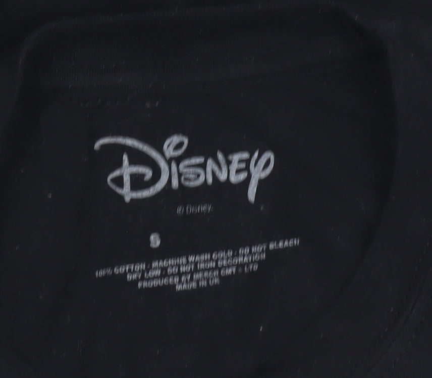 Disney Women's Black Princess Jasmine T-Shirt - Size S