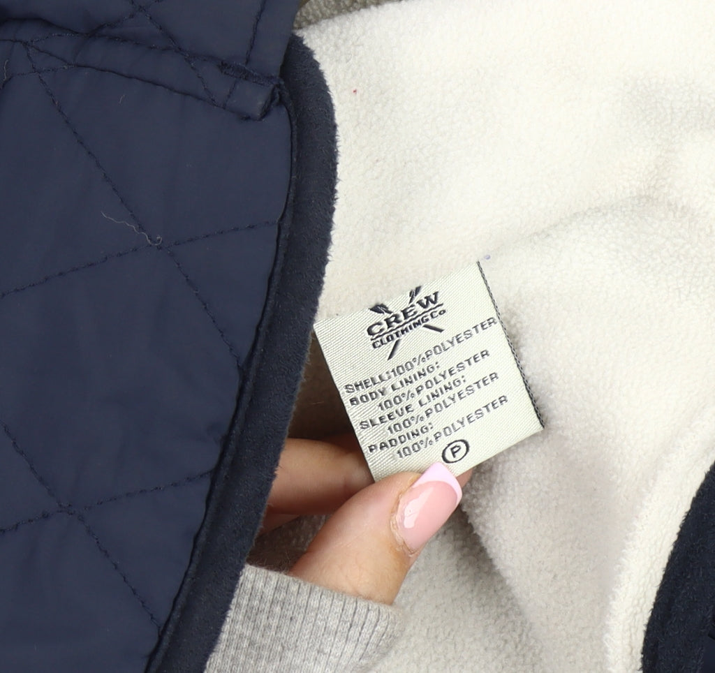 Crew Clothing Women's Blue Quilted Jacket Size 16