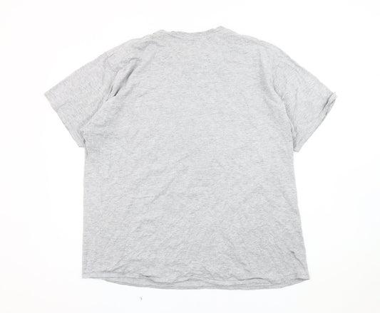 Burton Menswear Grey XL Nature Graphic T-Shirt
