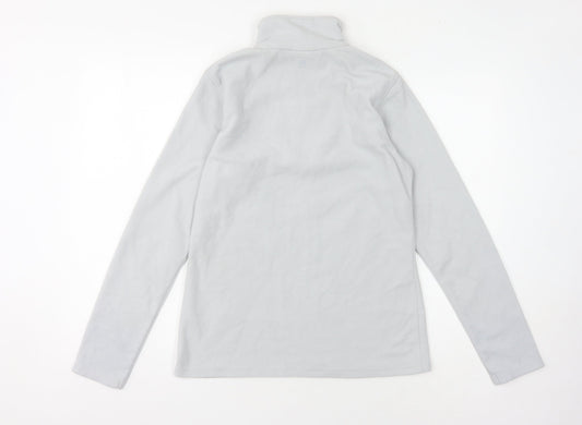 Mountain Warehouse Women's Grey Fleece Zip Sweatshirt M