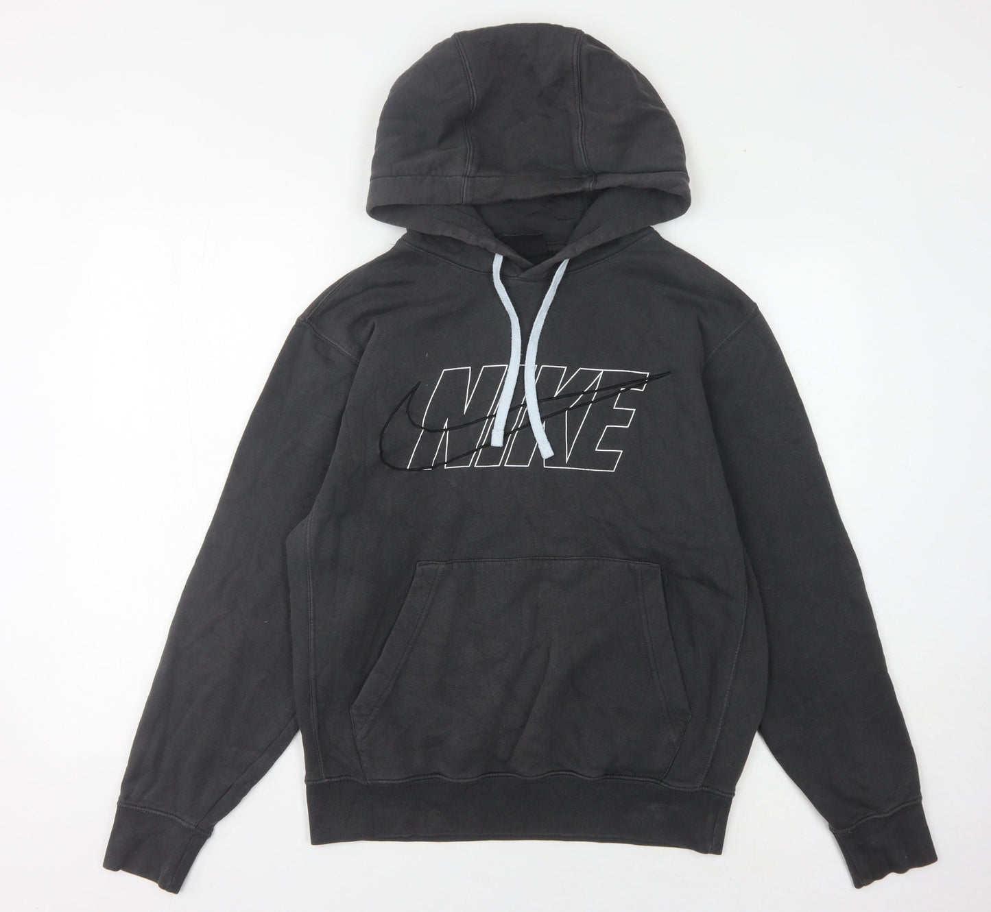 Nike Men's Black Pullover Hoodie, Size S