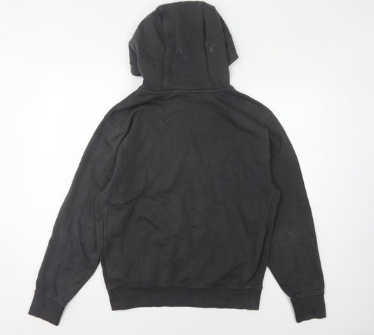 Nike Men's Black Pullover Hoodie, Size S