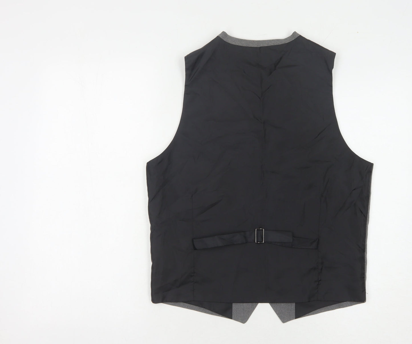 Jeff Banks Men's Grey Waistcoat Size S
