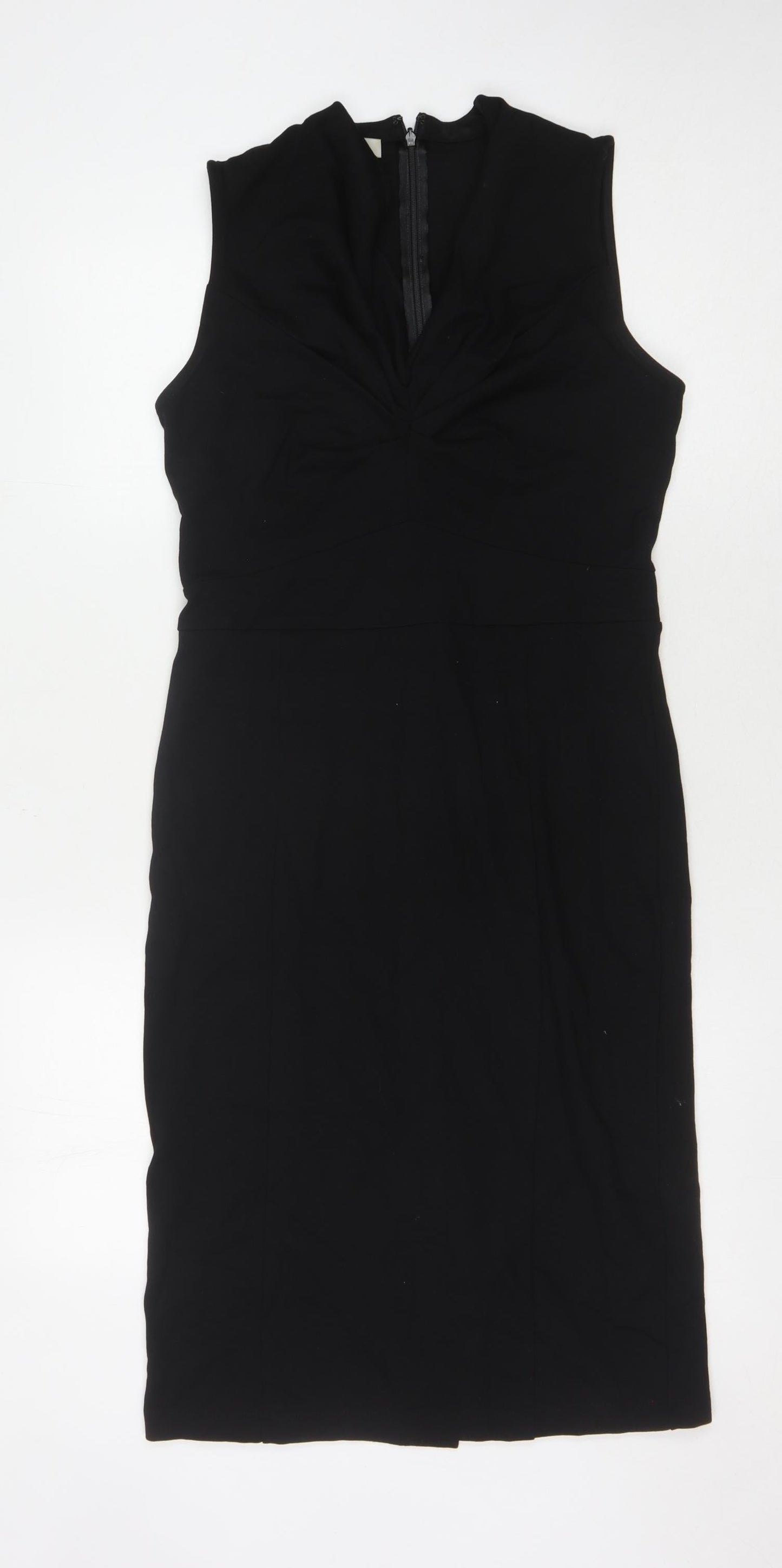 Hobbs Women Black Sleeveless Dress Size 12