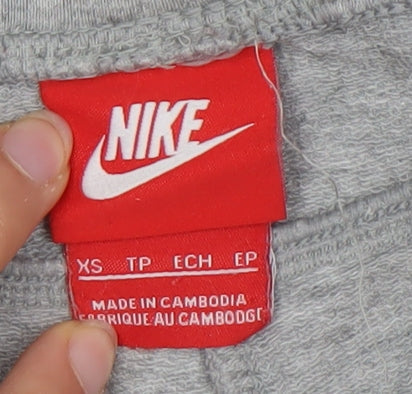 Nike Men's Grey XS Jogger Trousers - Slim Fit Athleisure