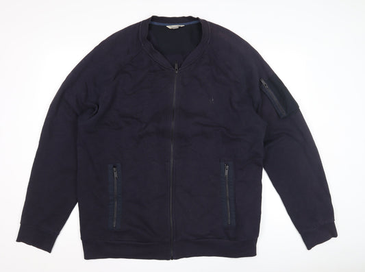 Calvin Klein Men's Blue 2XL Basic Jacket