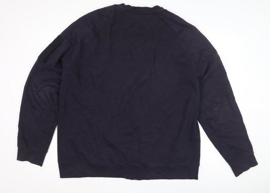 Calvin Klein Men's Blue 2XL Basic Jacket