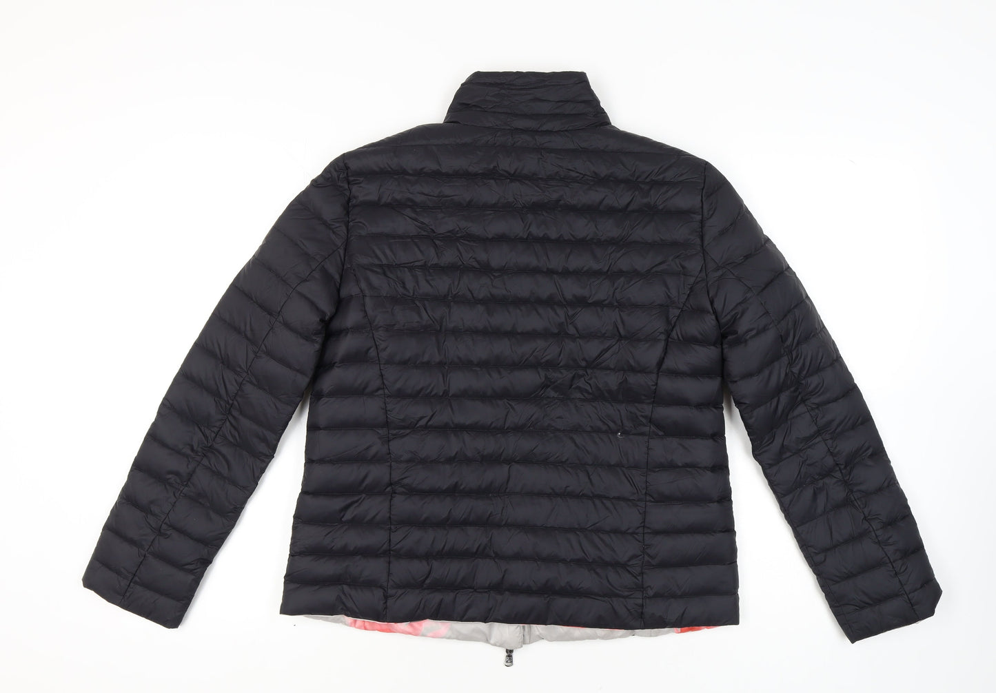Emporio Armani Women's Black Puffer Jacket Size 18