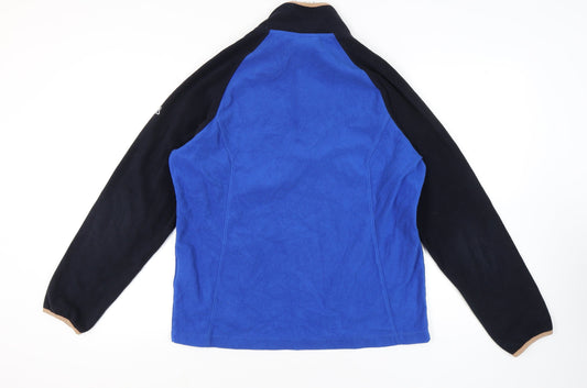 Craghoppers Men's Blue & Black Fleece Sweatshirt L