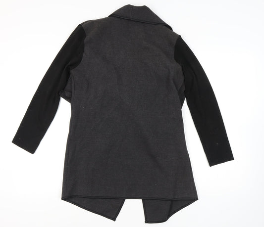 Stella Morgan Women's Black Grey Coat Size 8/10