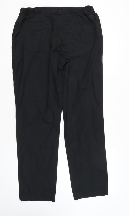 Mountain Warehouse Women's Black Straight Trousers