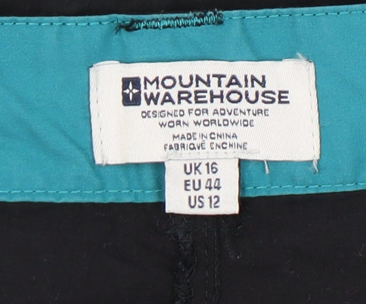 Mountain Warehouse Women's Black Straight Trousers
