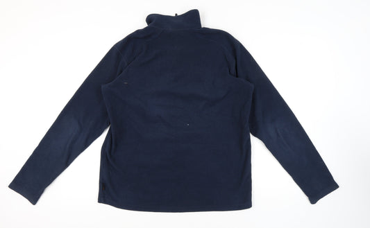 Helly Hansen Men's Blue Fleece 1/2 Zip Top - Size L