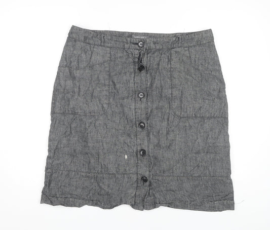 Laura Ashley Women's Grey Pencil Skirt Size 18
