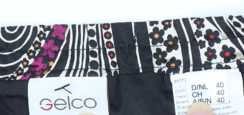 Gelco Women's Multicoloured Geometric Skirt size 12