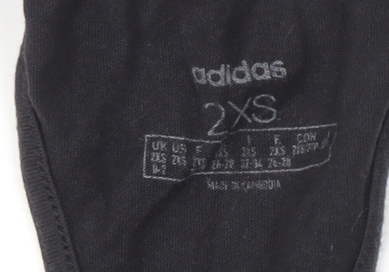 Adidas Women's Black Tank Top 2XS - Gym & Training Essential