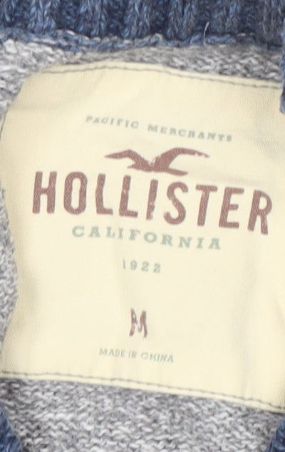 Hollister Men's Grey Pullover Jumper M
