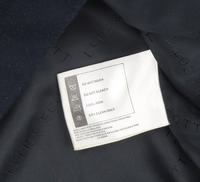 Lyle & Scott Men's Black M Bomber Jacket